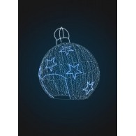 Входная группа Новогодняя игрушка